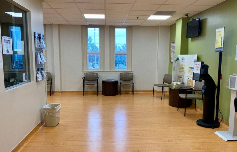 Cardiology waiting room image