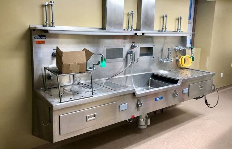 File Room and Morgue remodel