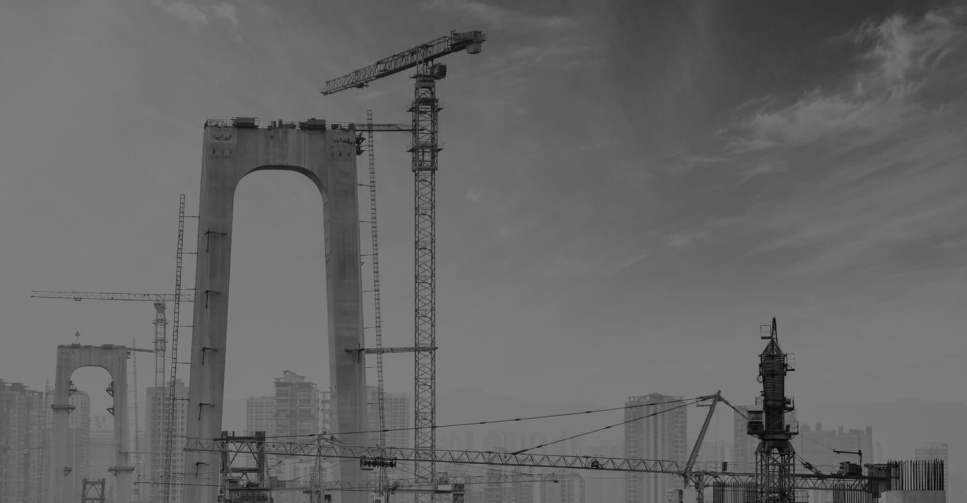 Header image of bridge construction site